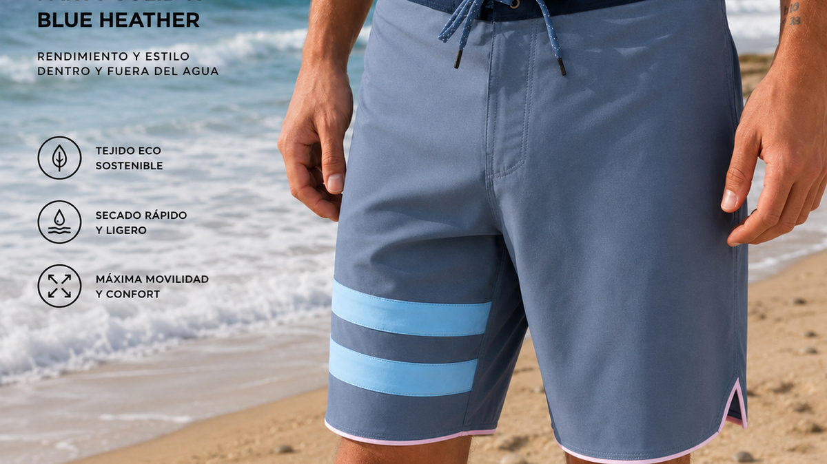Ropa y boardshorts Hurley inspirados en la cultura surf de California - imagen editorial propia de THE SURF TOWN