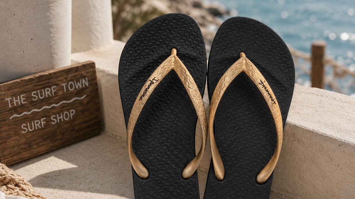 Chanclas y sandalias Ipanema para mujer según tipo de pie y estilo - imagen editorial propia de THE SURF TOWN