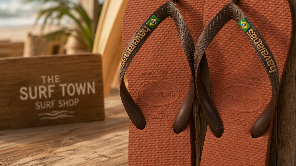 Comparativa de las mejores marcas de chanclas para hombre en 2026 con modelos de Havaianas, Reef, Rip Curl, Quiksilver y Billabong para verano y playa