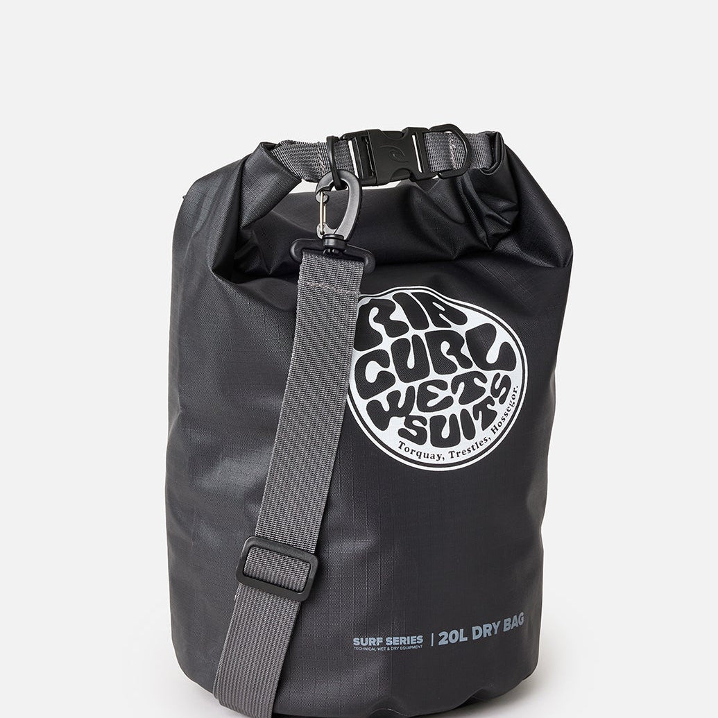 Bolsa Rip Curl Surf Series Barrel Bag 20L Black/Grey, fotografía oficial de producto
