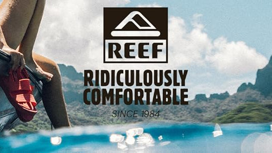 Chanclas REEF cómodas para playa, piscina y verano