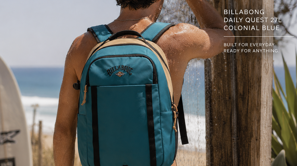 Mochilas Billabong: cuál elegir para trabajo, viaje, playa o uso diario