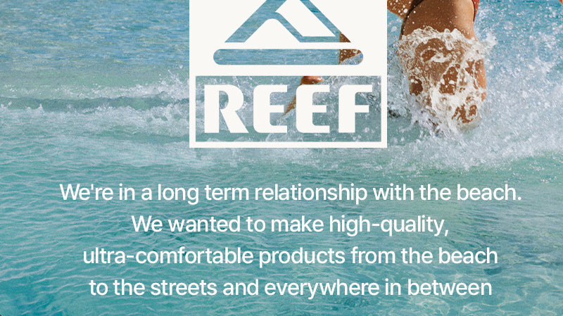Chanclas REEF premium con estilo surf y beachwear verano 2026