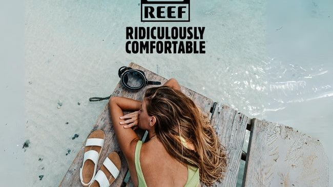 Chanclas REEF con auténtico estilo surf lifestyle y beachwear