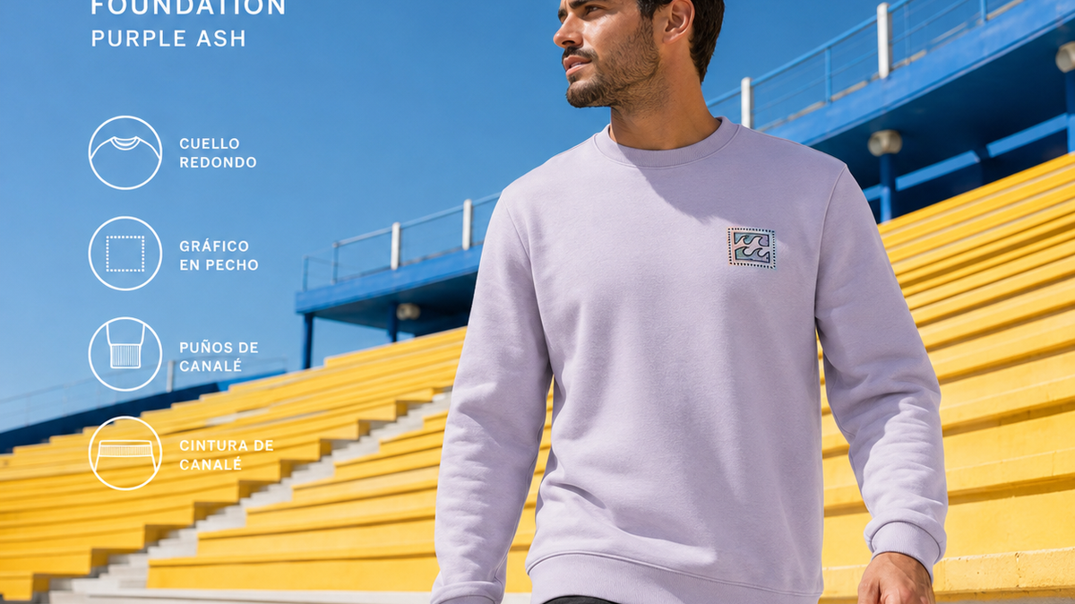 Ropa de entretiempo con sudaderas y forros polares de nueva colección de otoño - imagen editorial propia de THE SURF TOWN