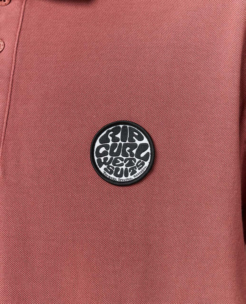 Polo Rip Curl Wettie Icon Appel Butter