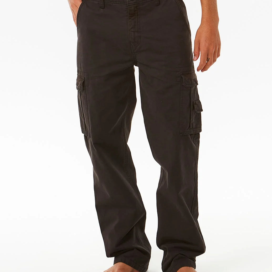 Pantalones Rip Curl Cargo Classic Surf Black Washed, vista alternativa