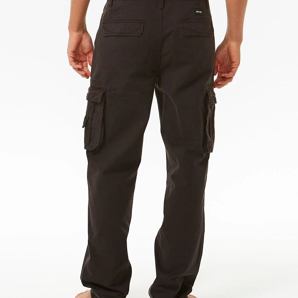 Pantalones Rip Curl Cargo Classic Surf Black Washed, detalle del producto