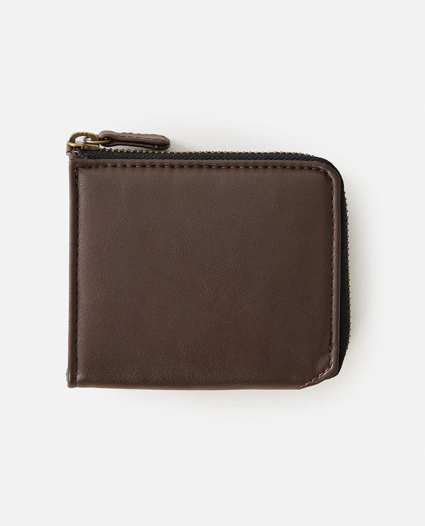 Cartera Rip Curl Zip Around PU Brown