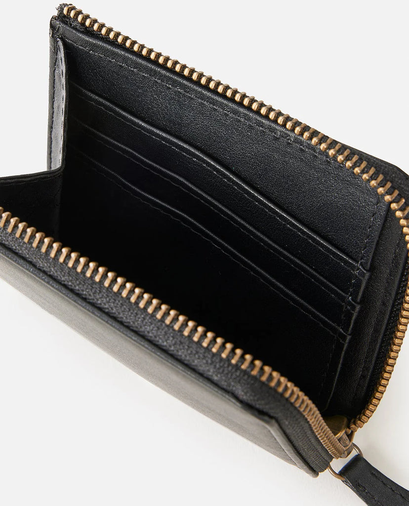 Cartera Rip Curl Zip Around PU BLACK