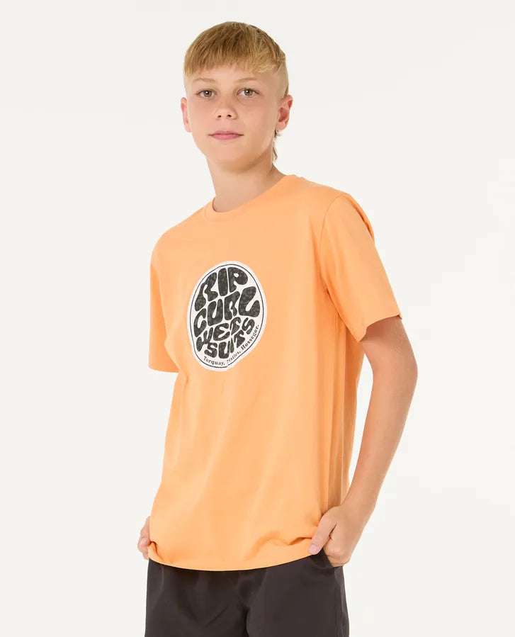 Camiseta Rip Curl Filgree Kids Mandarin Zest