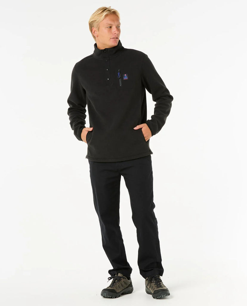 Sudadera Rip Curl Search Forro Polar Black