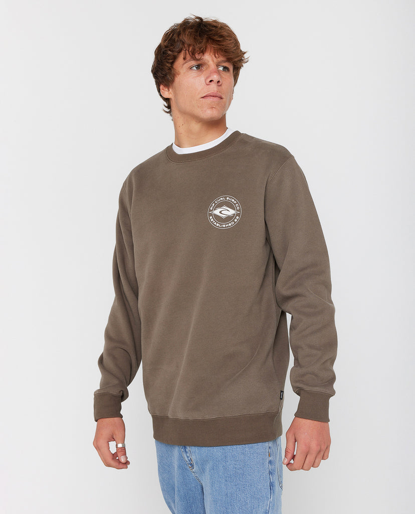 Sudadera Rip Curl Staple Crew Rock