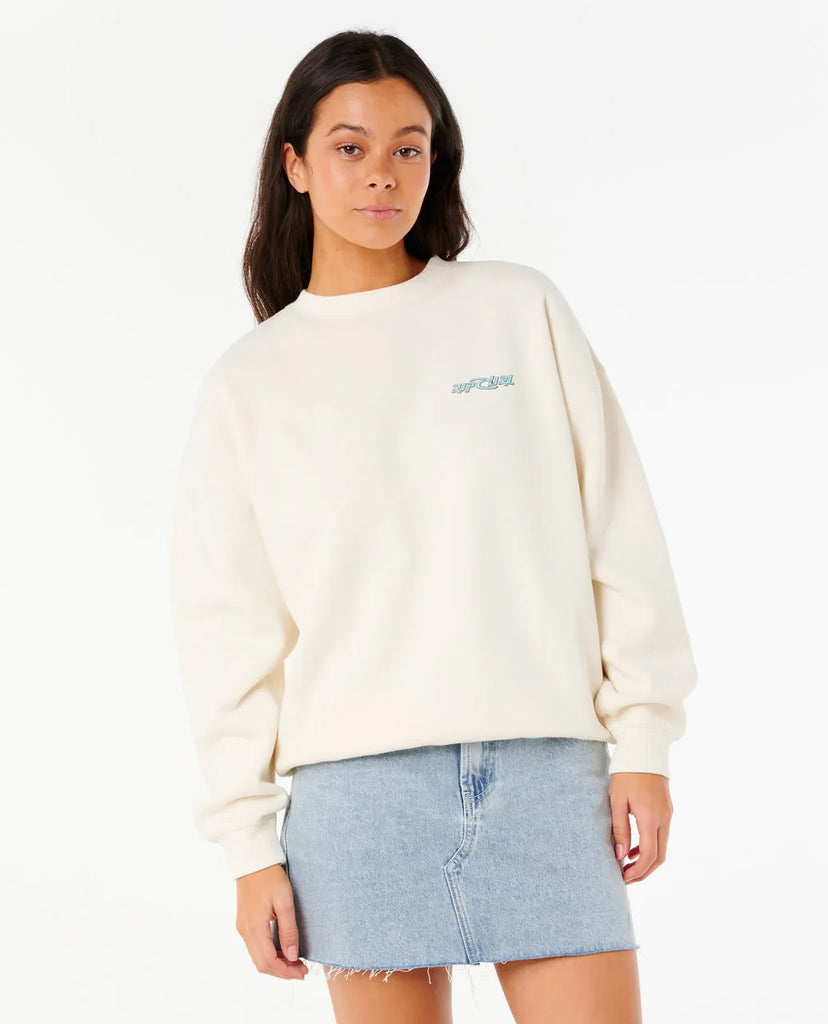 Sudadera Rip Curl Neon Diamond Heritage Bone