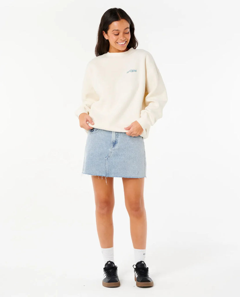 Sudadera Rip Curl Neon Diamond Heritage Bone