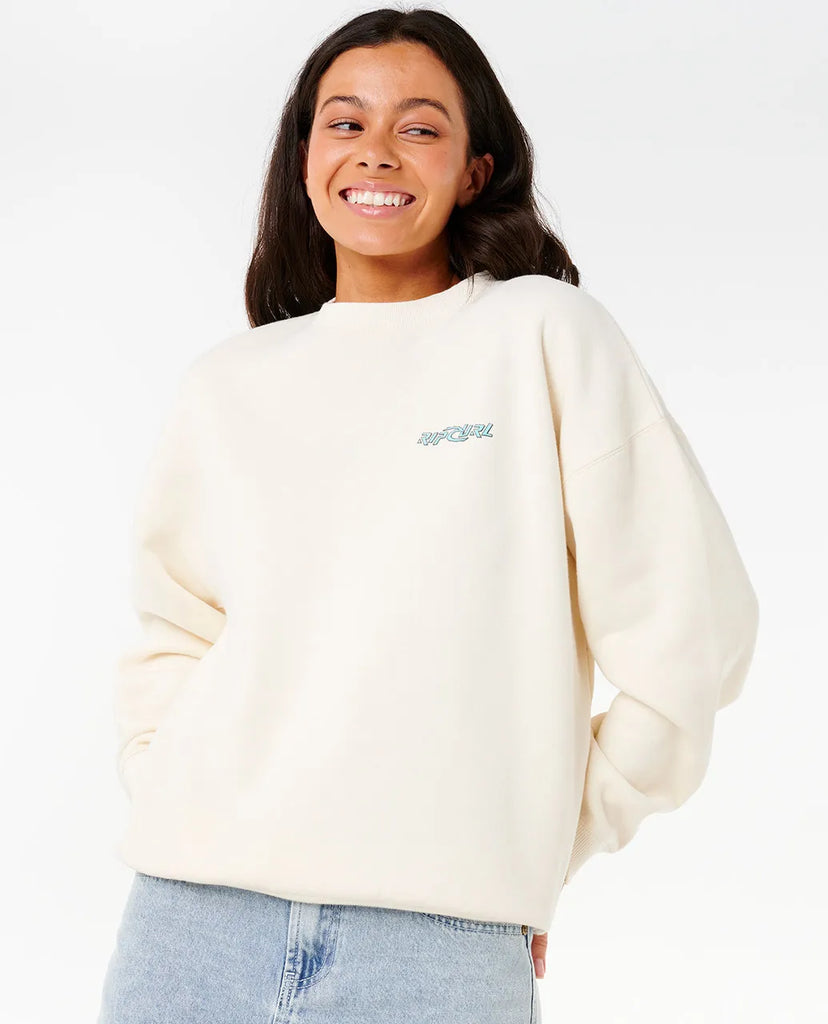 Sudadera Rip Curl Neon Diamond Heritage Bone