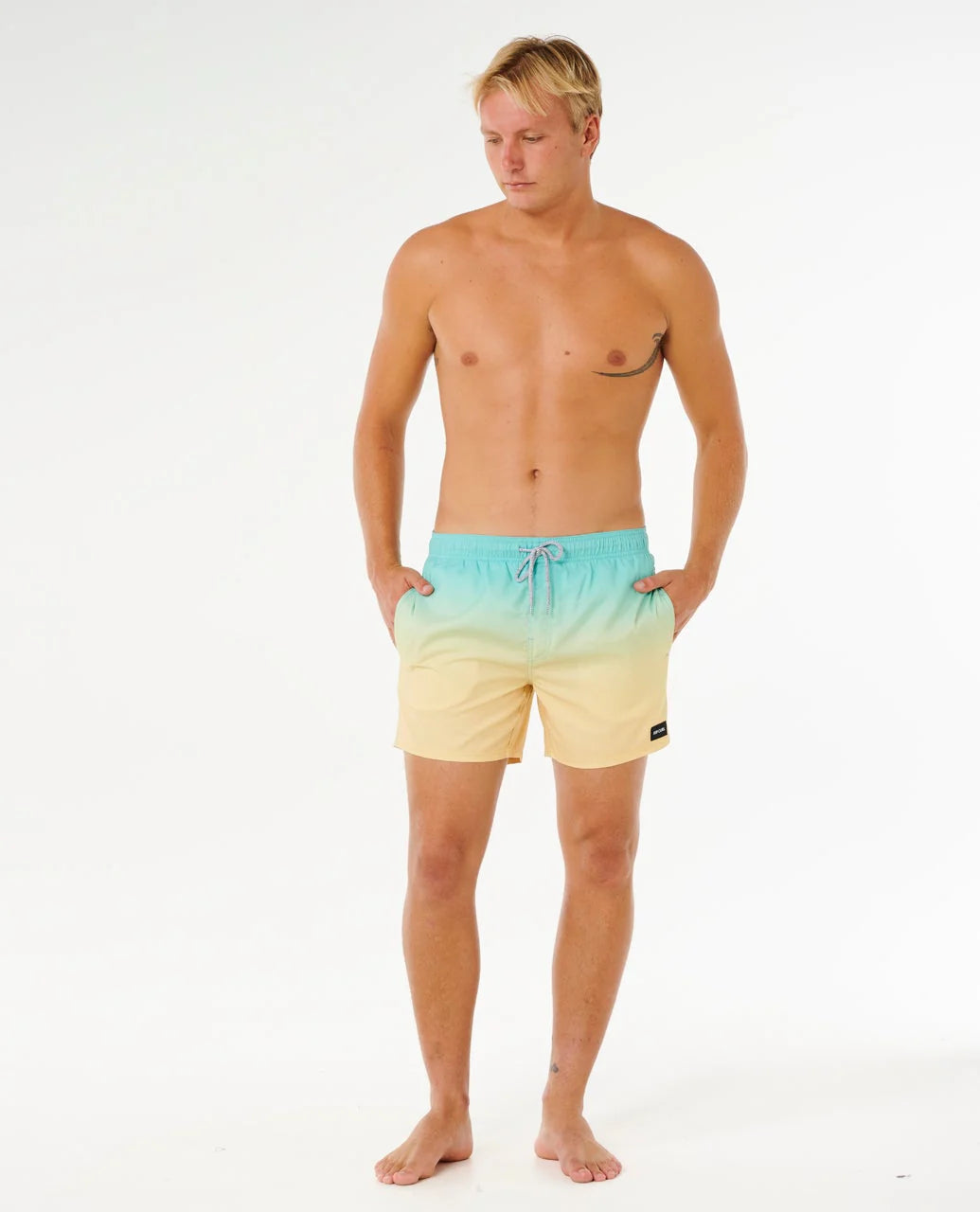 Bañador Rip Curl Fade Offset Volley 15´ Aqua