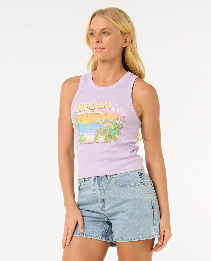Camiseta Rip Curl La Paloma Lilac