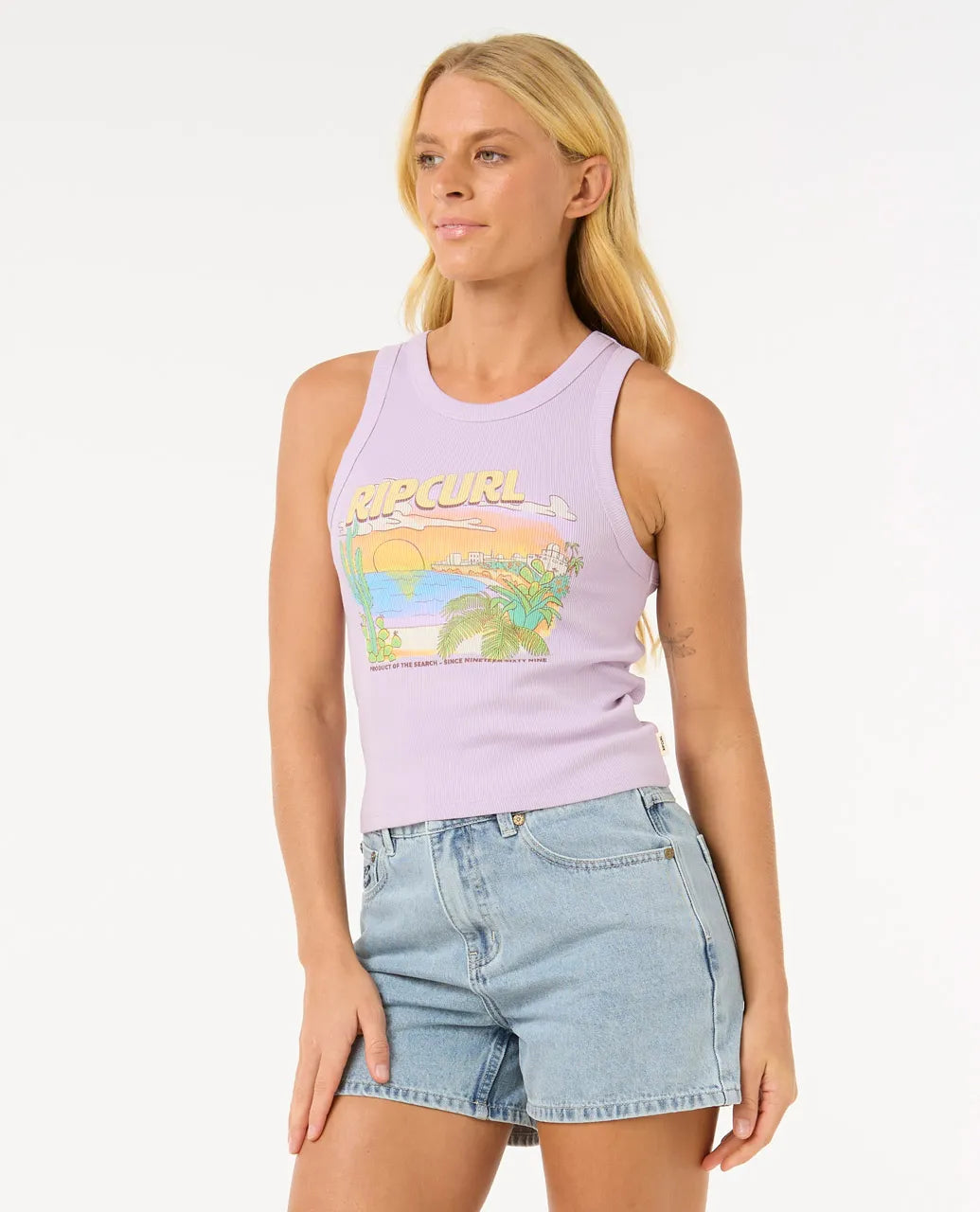 Camiseta Rip Curl La Paloma Lilac