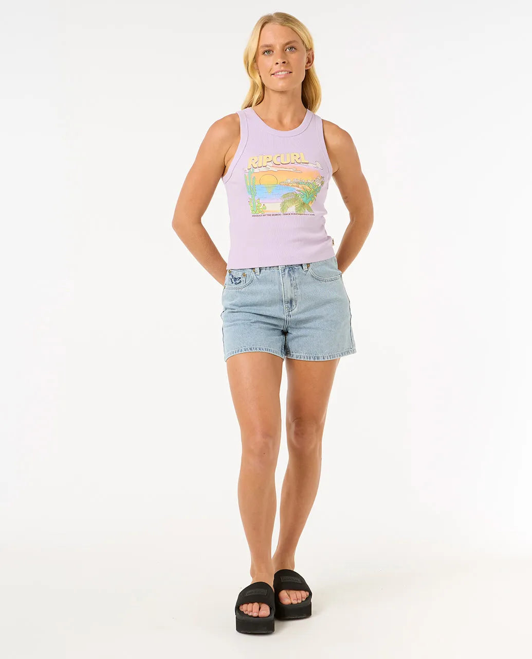 Camiseta Rip Curl La Paloma Lilac