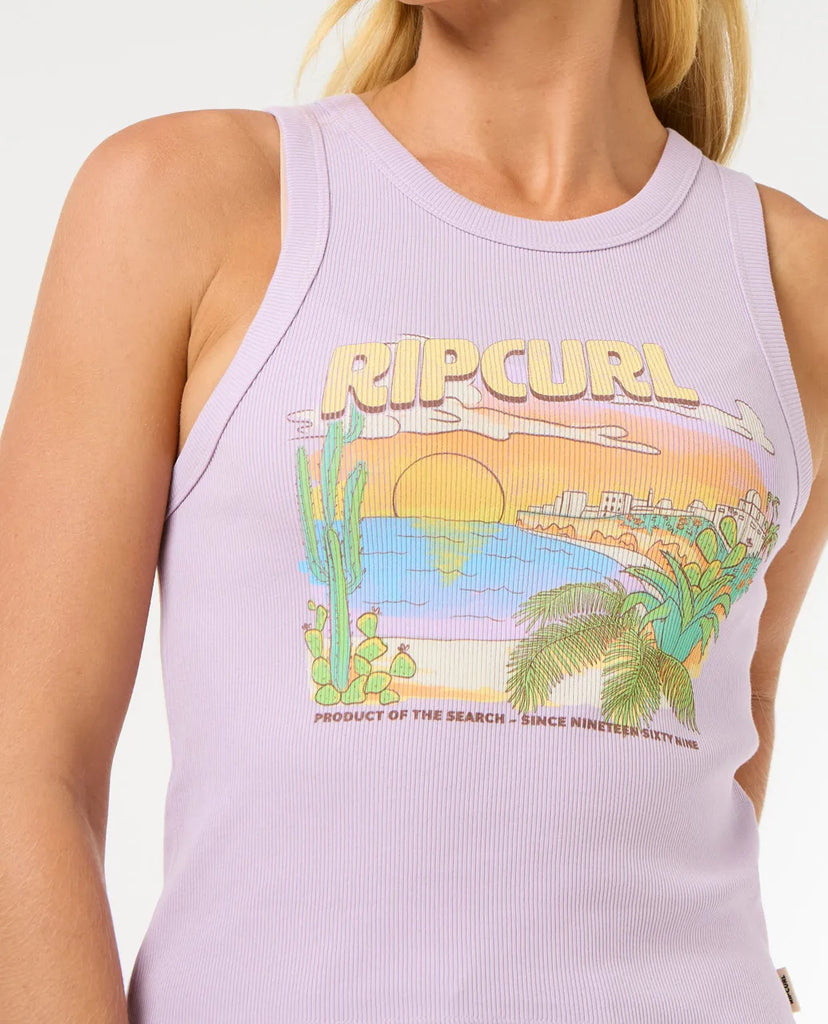 Camiseta Rip Curl La Paloma Lilac