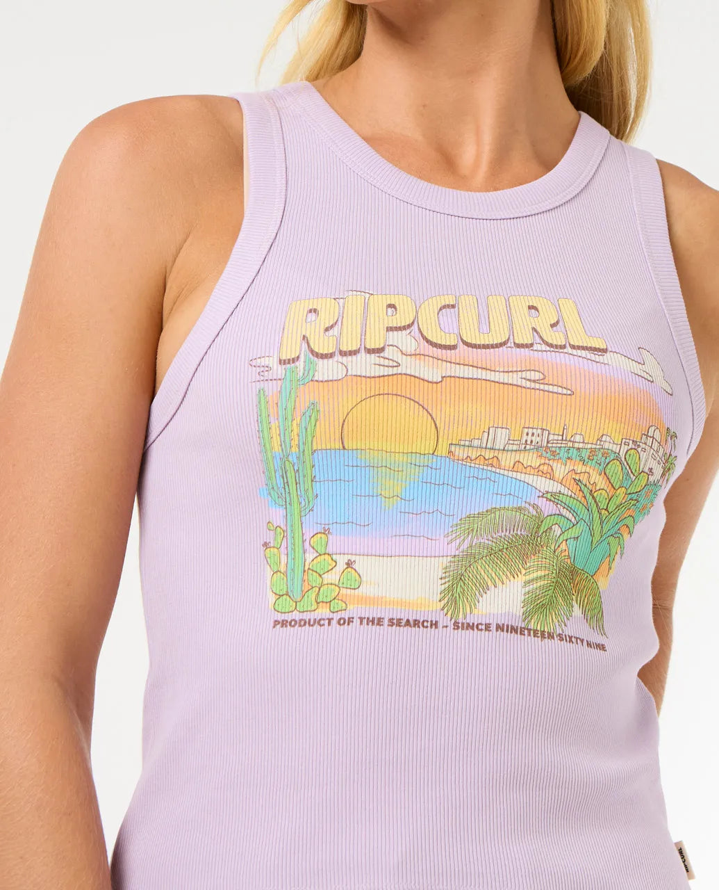 Camiseta Rip Curl La Paloma Lilac