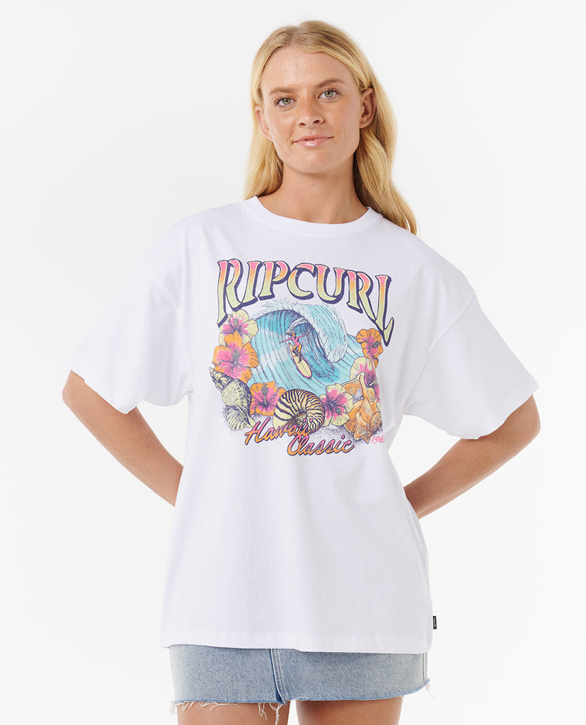 Camiseta Rip Curl Summer Classic Heritage White
