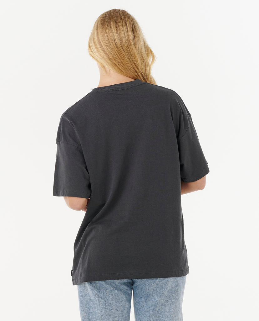 Camiseta Rip Curl Summer Classic Heritage Washed Black
