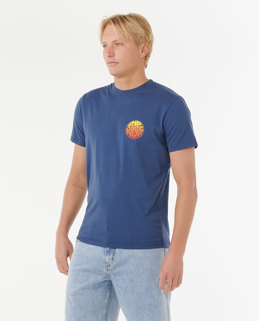 Camiseta Rip Curl Wettie Passage Tee Light Navy