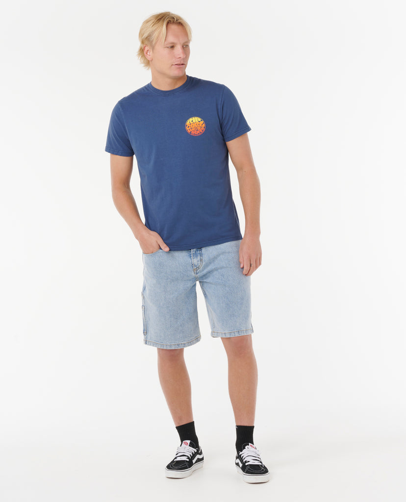 Camiseta Rip Curl Wettie Passage Tee Light Navy