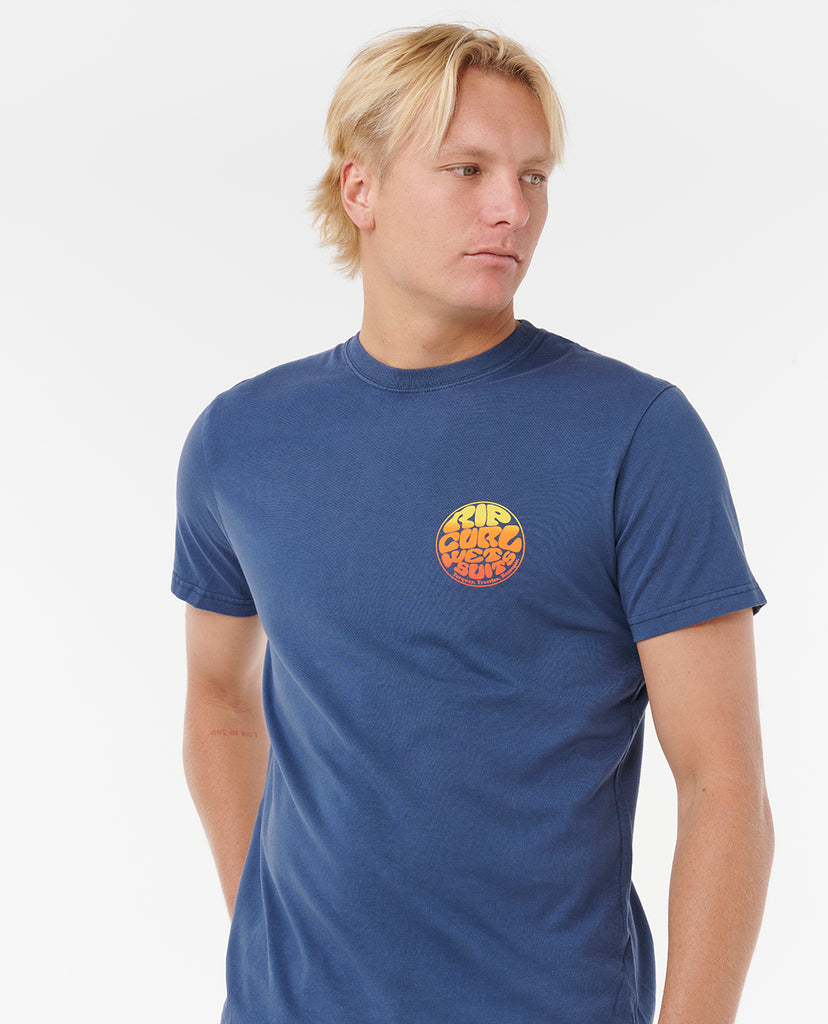 Camiseta Rip Curl Wettie Passage Tee Light Navy