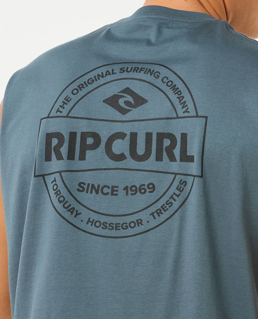 Camiseta Rip Curl Stapler Muscle Pine Night