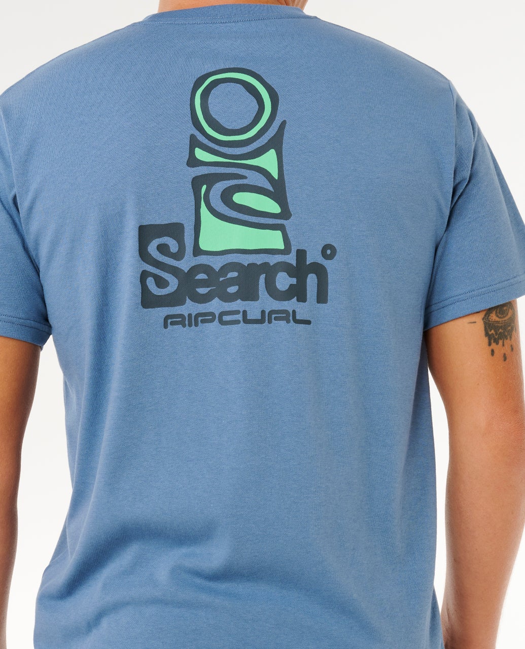 Camiseta Rip Curl Vaporcool Search Stack BlueFin