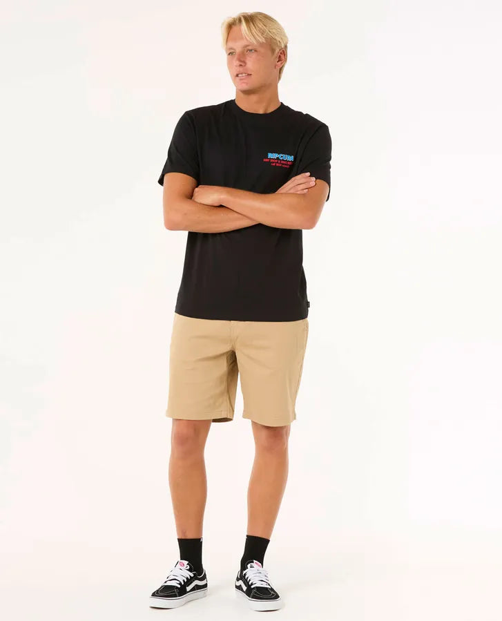 Camiseta Rip Curl Revival Ding Repair Black