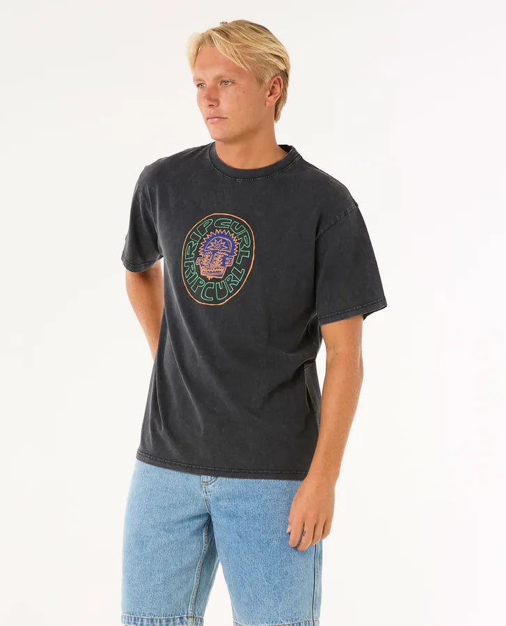 Camiseta Rip Curl Raw Energy Visions Black