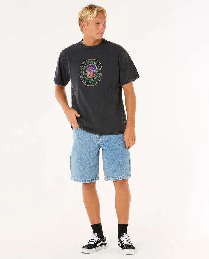 Camiseta Rip Curl Raw Energy Visions Black