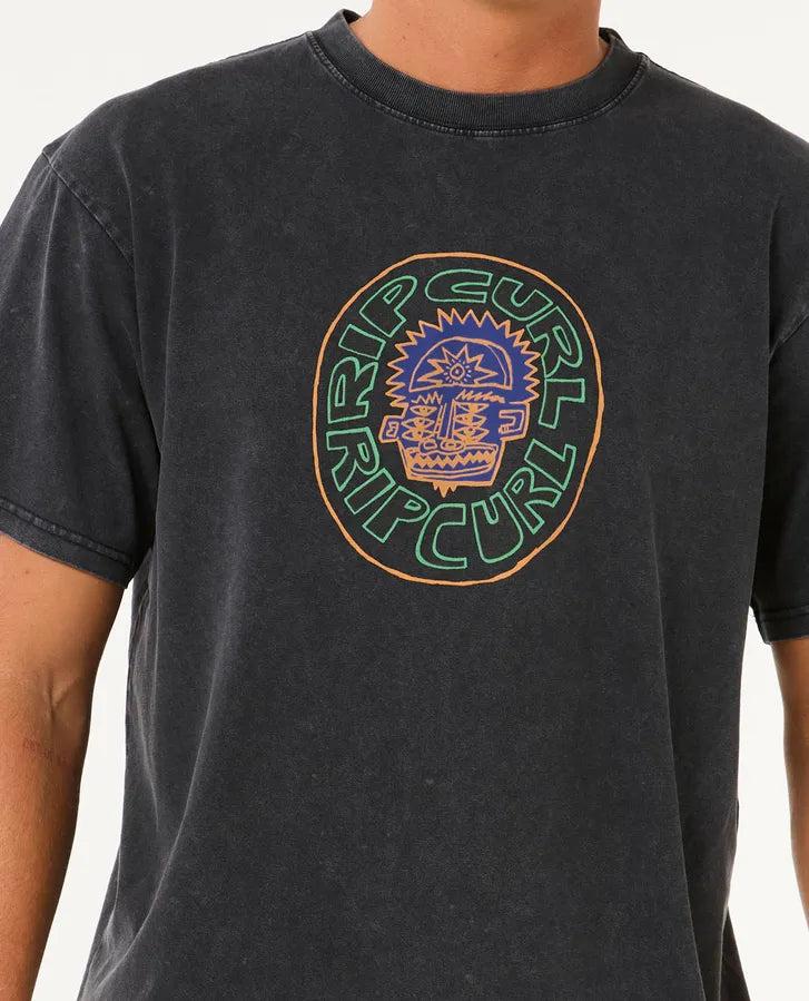 Camiseta Rip Curl Raw Energy Visions Black