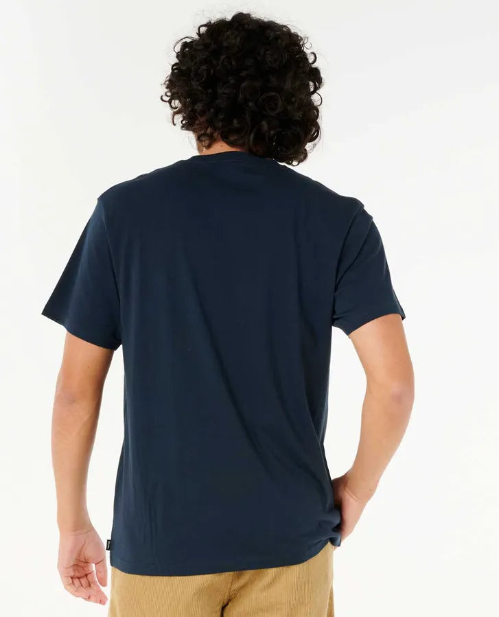 Camiseta Rip Curl Aots Cody Welsh Hibiscus Dark Navy