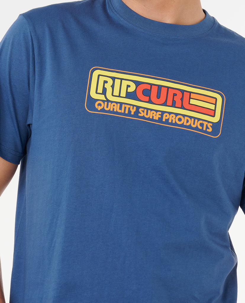 Camiseta Rip Curl Surf Revival Station Light Navy