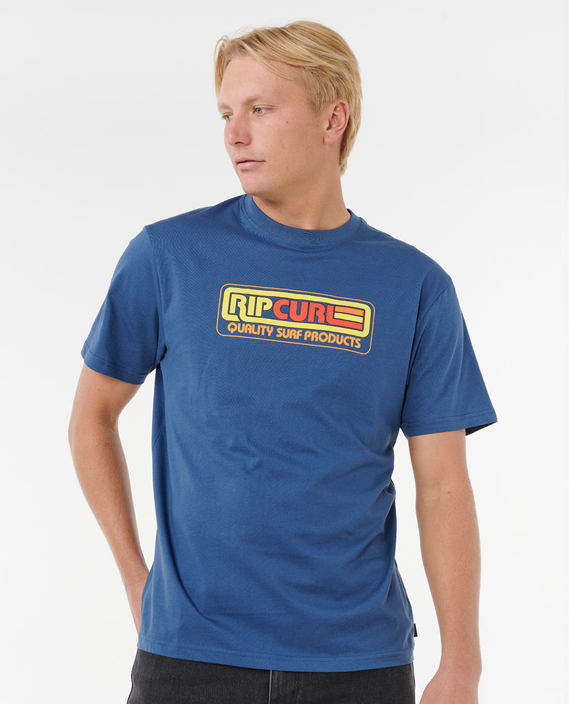 Camiseta Rip Curl Surf Revival Station Light Navy