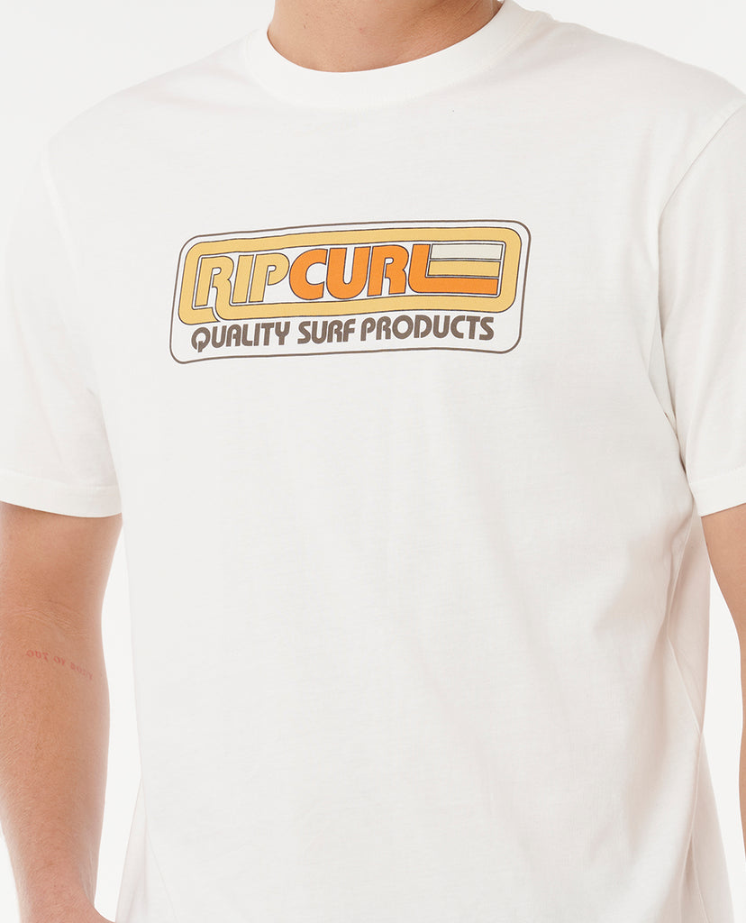 Camiseta Rip Curl Surf Revival Station Bone