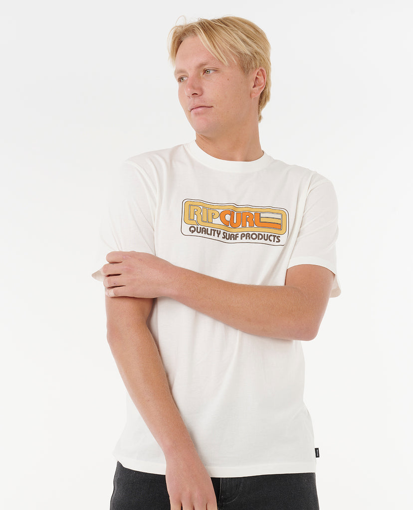 Camiseta Rip Curl Surf Revival Station Bone