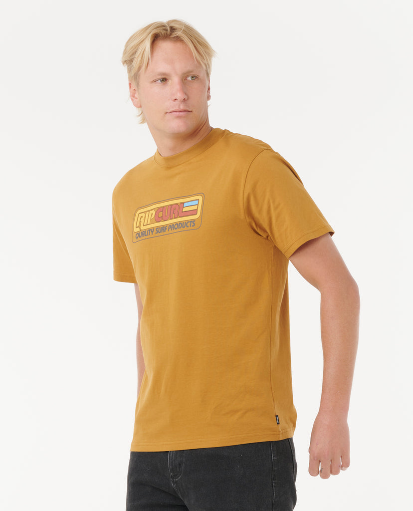 Camiseta Rip Curl Surf Revival Station Bronze