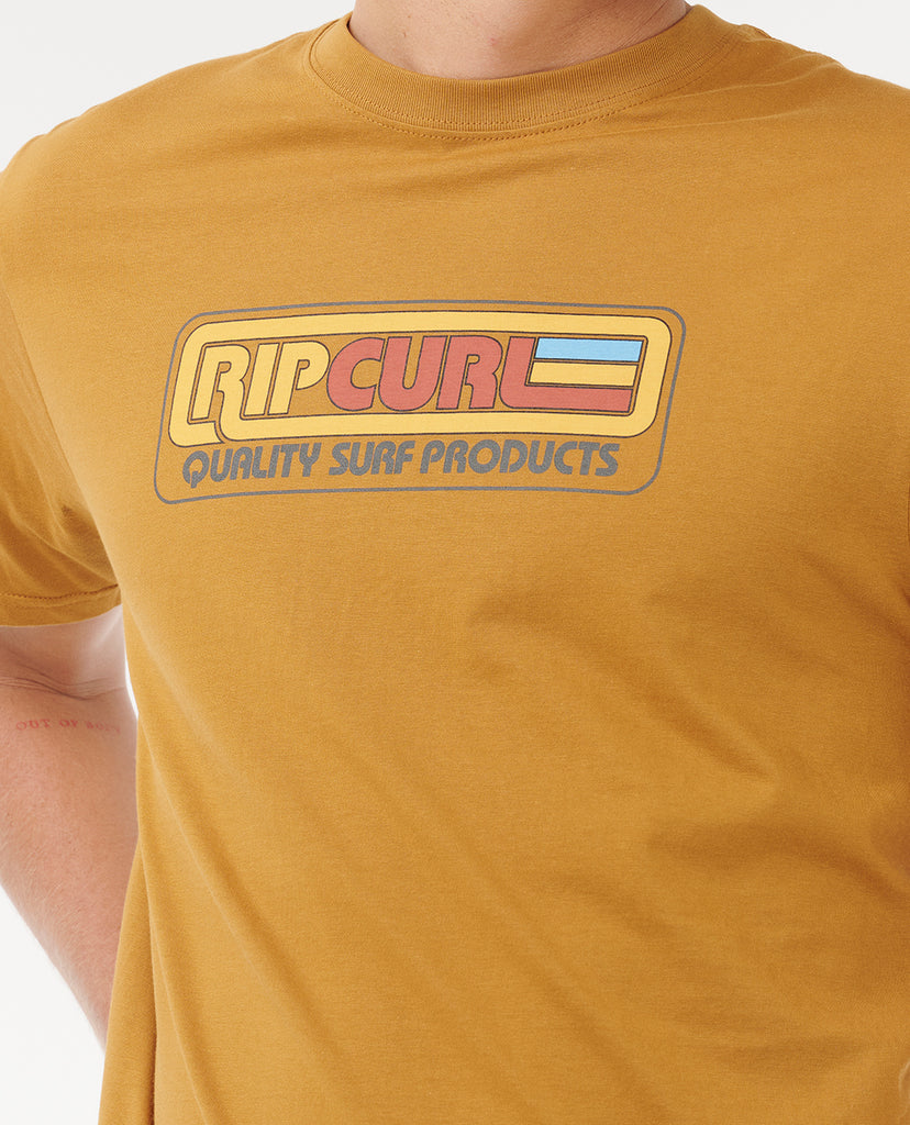 Camiseta Rip Curl Surf Revival Station Bronze
