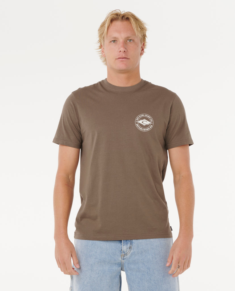 Camiseta Rip Curl Staple Tee Rock