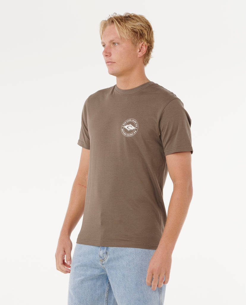 Camiseta Rip Curl Staple Tee Rock