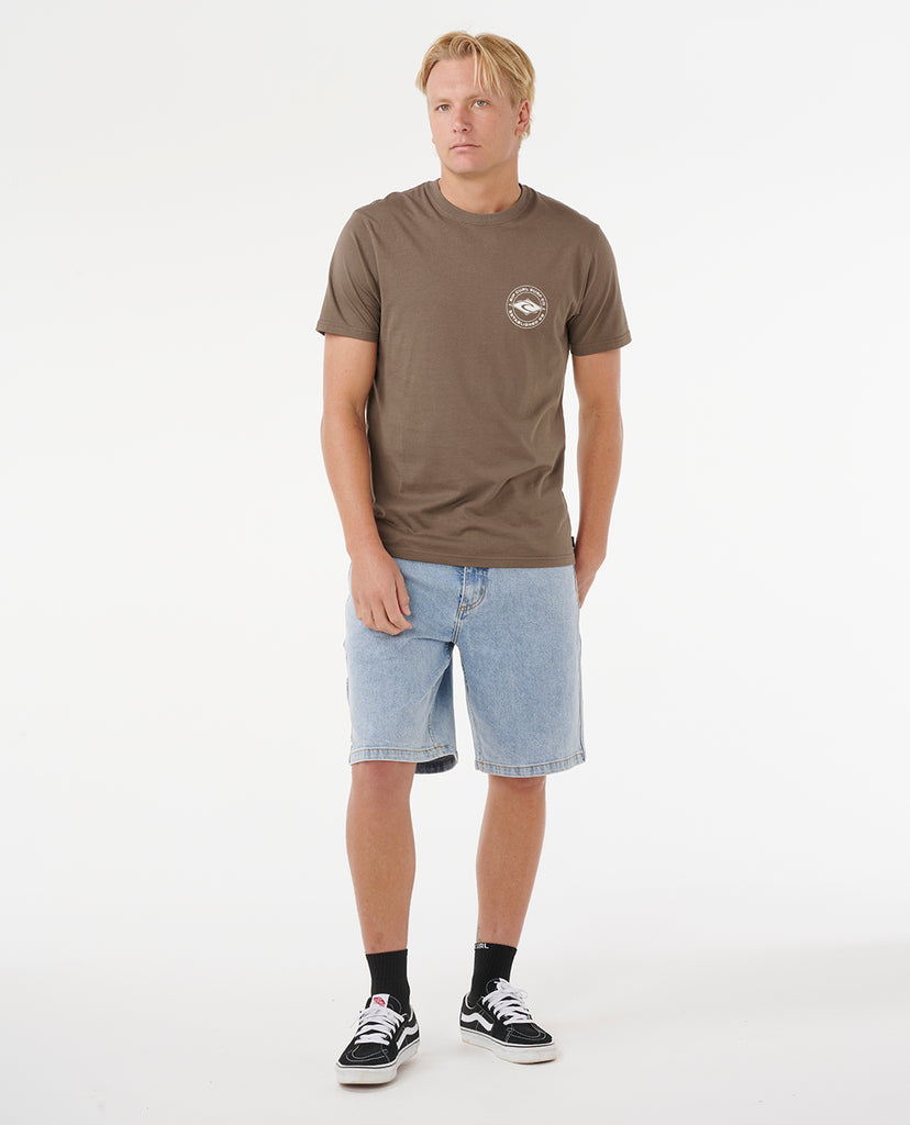 Camiseta Rip Curl Staple Tee Rock