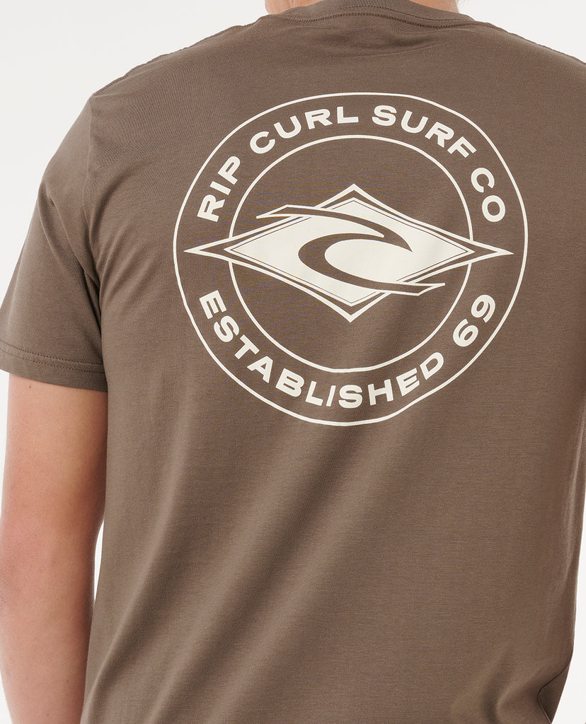 Camiseta Rip Curl Staple Tee Rock