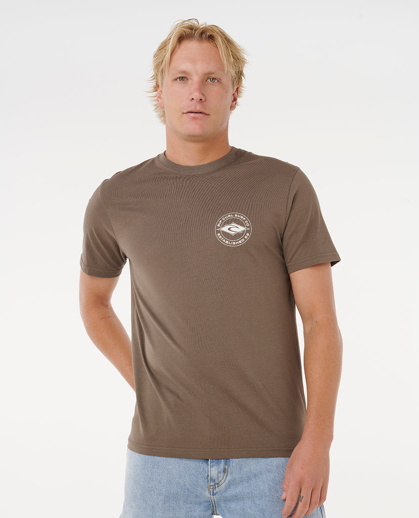 Camiseta Rip Curl Staple Tee Rock