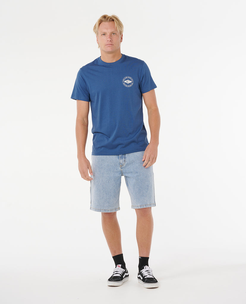 Camiseta Rip Curl Staple Tee Light Navy